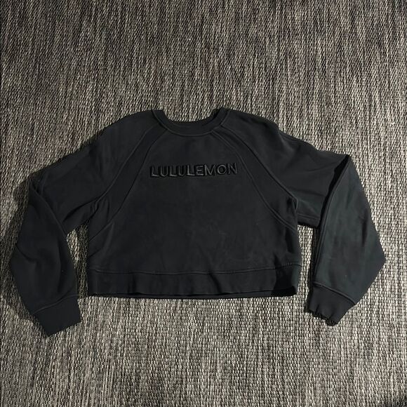 Lululemon Scuba Oversized Pullover *Wordmark RARE SPELLOUT - Picture 1 of 7